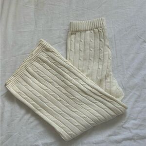 GAP Kids Ivory Knit Pants